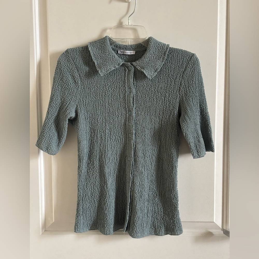 Zara Collared Blouse